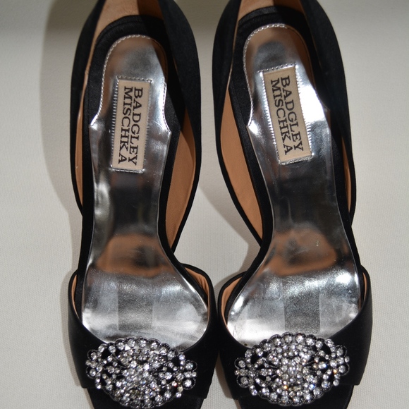 Escarpin Badgley Mischka Maria - Noir Orsay Embellie - Taille 6 - Neuf Avec étiquette